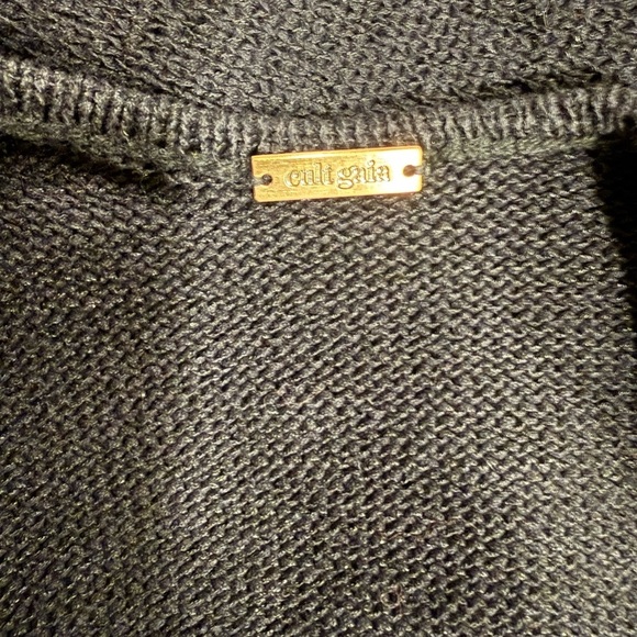 Cult Gaia Black Jana Long Sleeve Cut-Out Dress - Picture 4 of 4